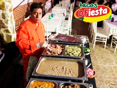 Servicio de taquiza en el df para fiestas y eventos